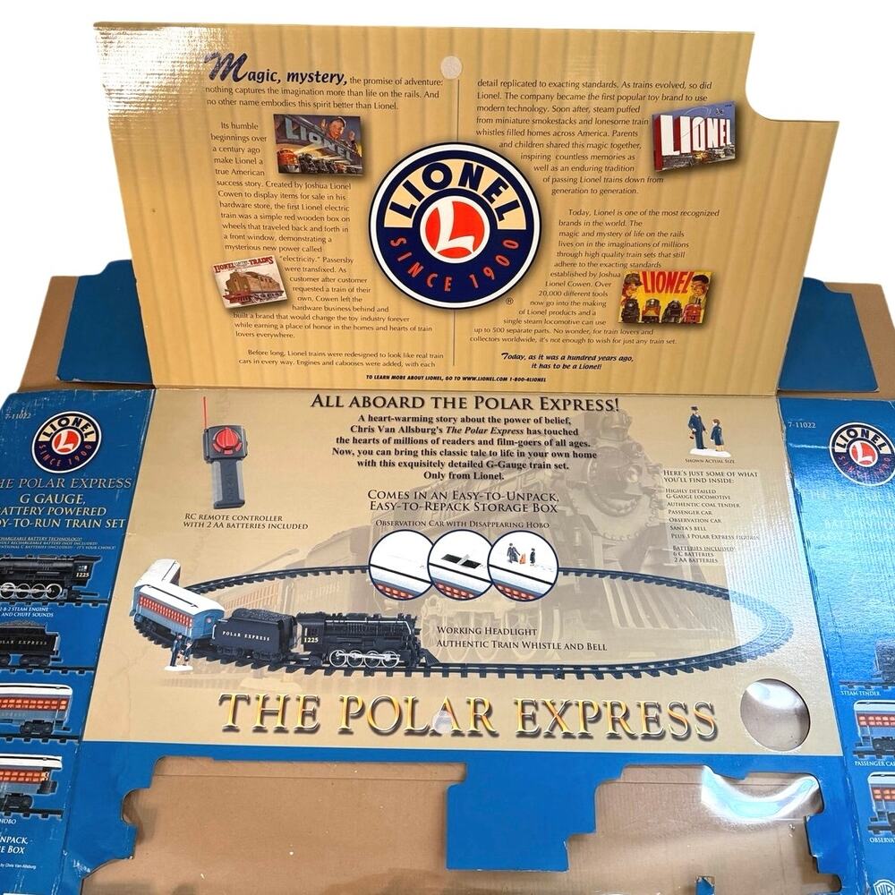 Lionel The Polar Express Train tracks (trains not included) G Gauge (lot of 16) - Picture 11 of 12